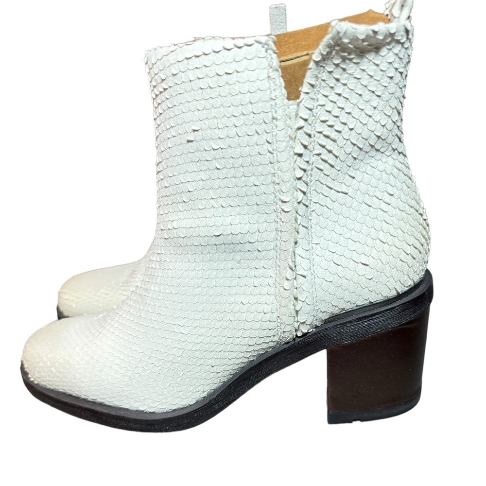 Franco Sarto Kessa Python Artesian Leather Bootie… - image 5